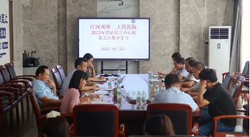 党建引领促发展|我院党委举行 2022年理论学习中心组第五次集中学习