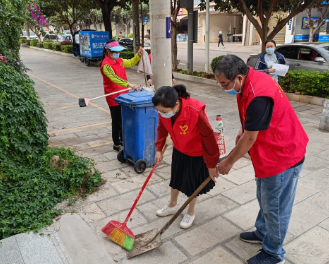 我为群众办实事|党建引领，我院组织党员干部携手共创文明城市
