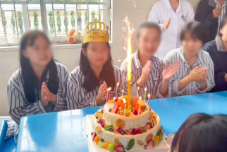 爱心陪伴 温暖病患|病房里的生日派对