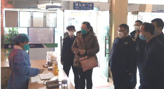红河州卫生健康委监督检查组到我院开展新冠病毒感染医疗救治监督检查