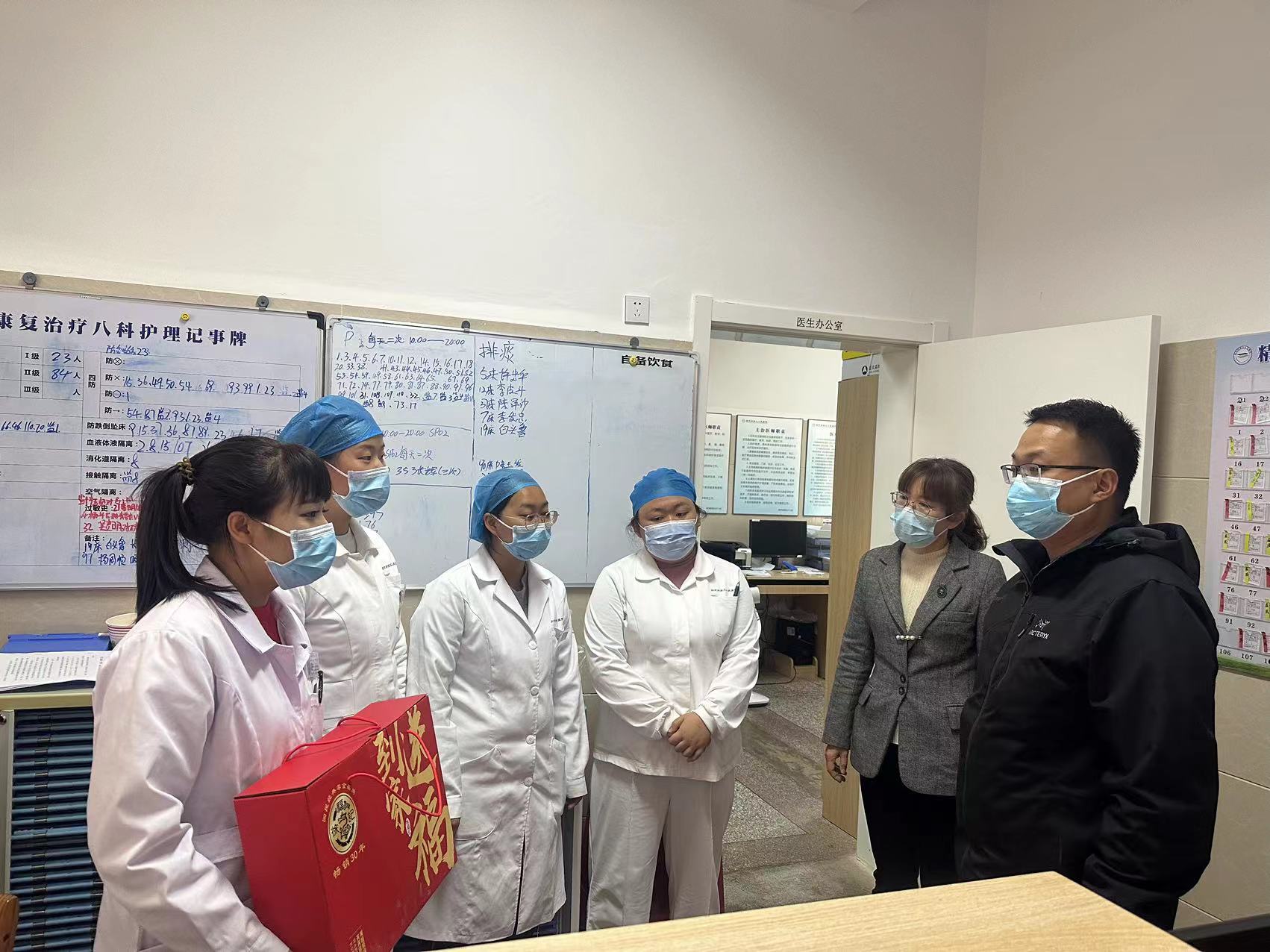 新春慰问暖人心|我院党政领导深入全院各科室、各部门开展春节走访慰问活动