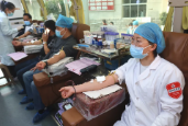 【担当卫健】爱心献血 护佑生命——我院职工积极参与2023年度无偿献血活动