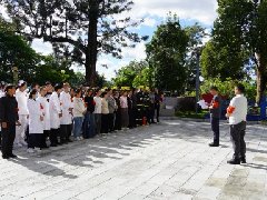 【安全生产】红河州第二人民医院开展消防、地震及医疗救治应急演练