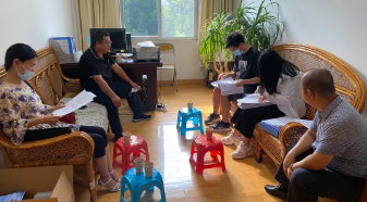 云南省民政厅委托省永胜律师事务所莅临我院对建水县开展精神障碍社区康复试点服务工作进行绩效考评